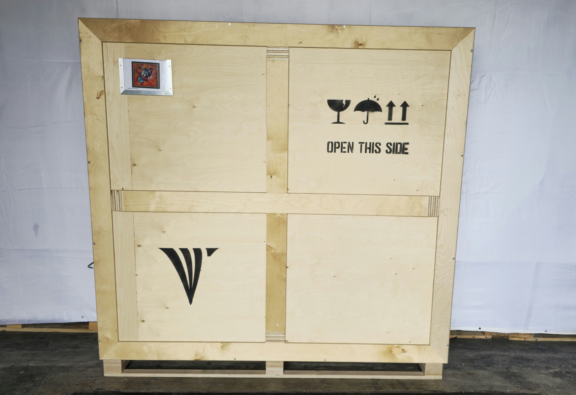 Caja de transporte para La Pareja del Universo, 2006