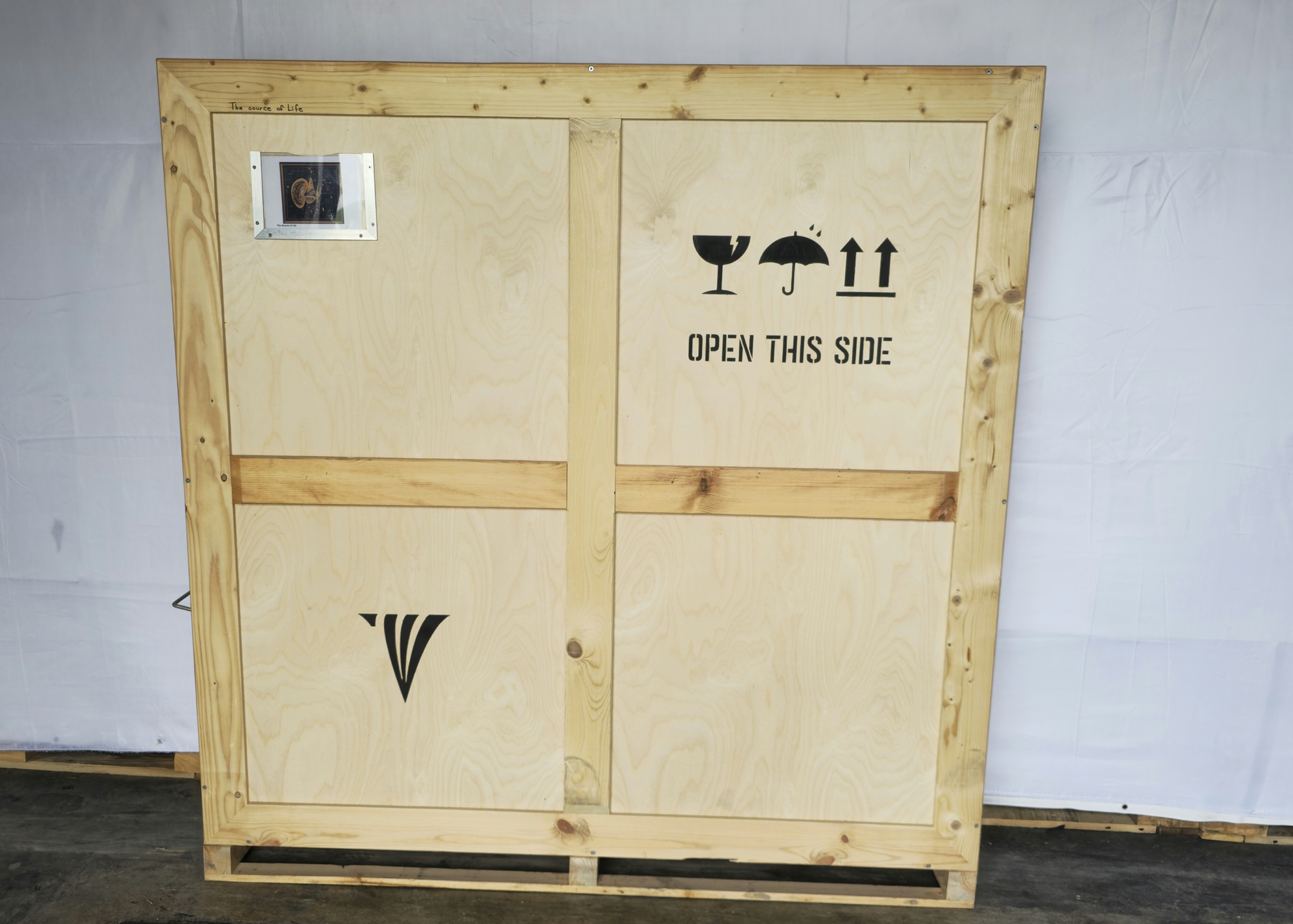 Caja de transporte para La fuente de la vida, 2007