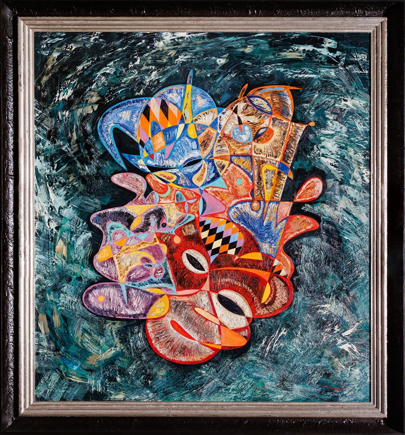 Twin Clowns: Venice, de Gheorghe Virtosu