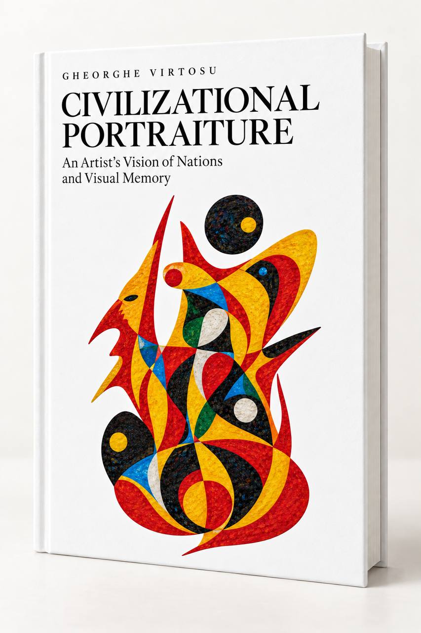 Nuevo libro Gheorghe Virtosu: La visión de un artista sobre las naciones y la memoria visual — Retrato civilizatorio explora la visión del artista sobre las naciones, la identidad y la memoria cultural
