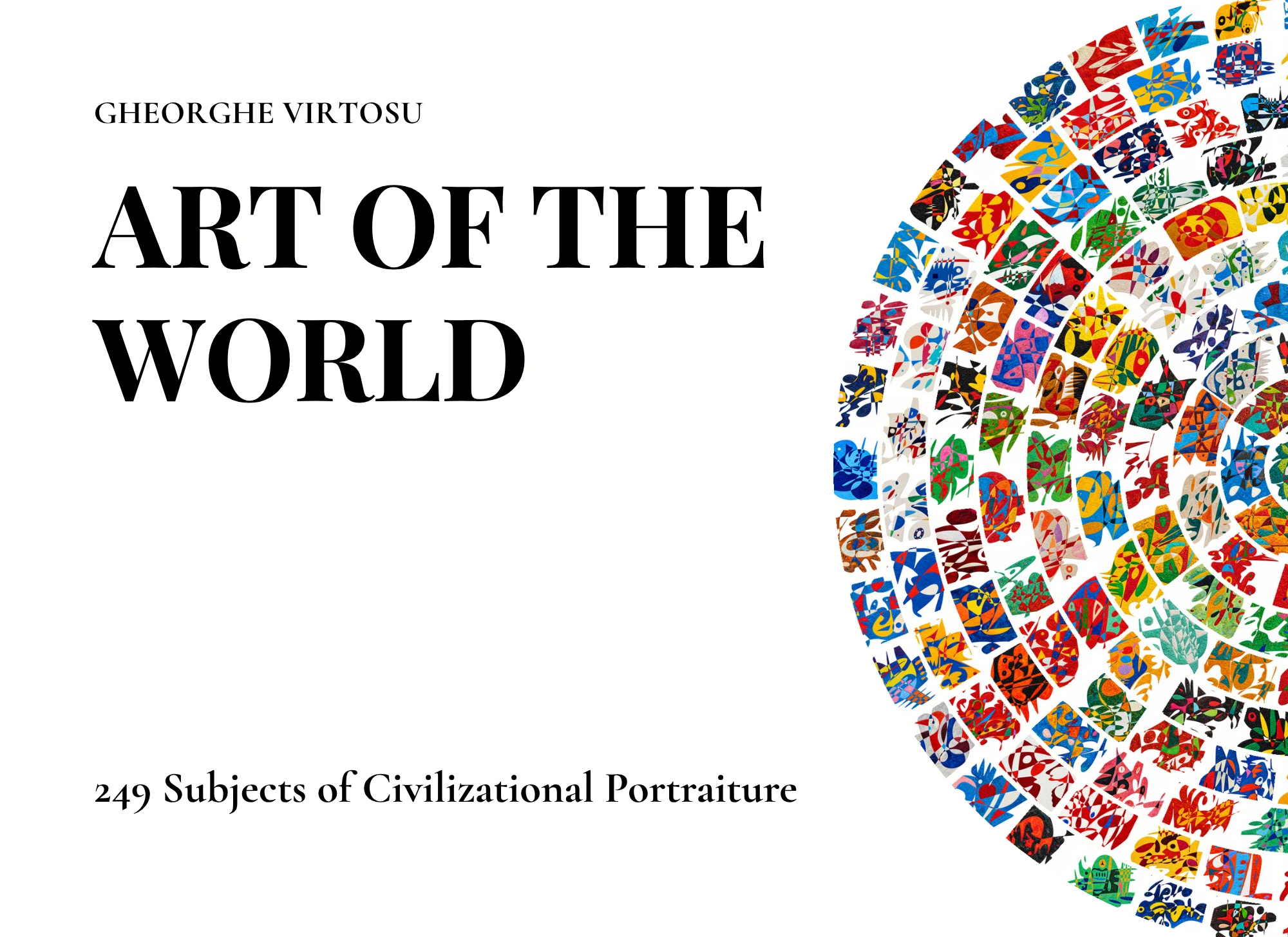 Proyecto de arte contemporáneo El Arte del mundo de Gheorghe Virtosu, presentado por El Arte Monumental