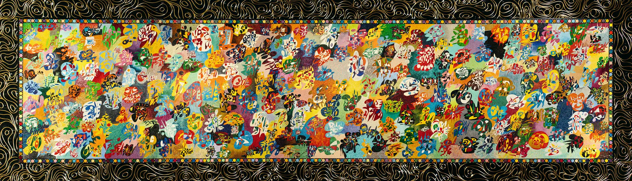 Pintura monumental contemporánea de calidad museística