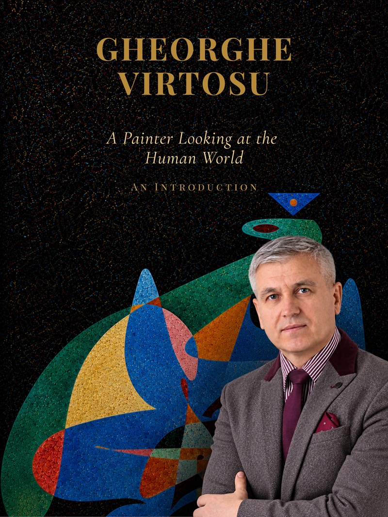 Portada del libro Gheorghe Virtosu: Un pintor que observa el mundo humano — Una introducción, 2026.