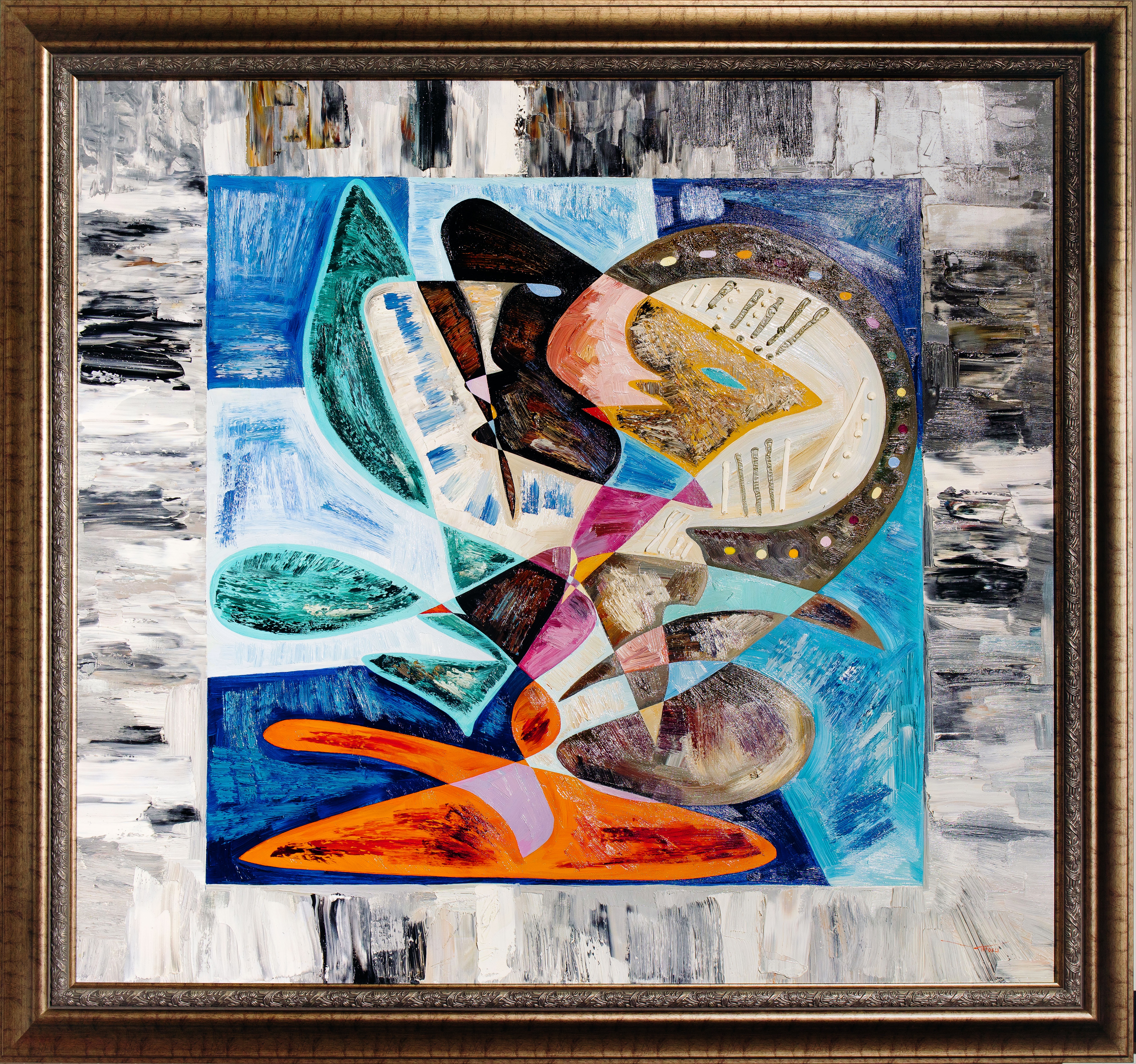 Los Iluminados (2015) – monumental oil painting by Gheorghe Virtosu