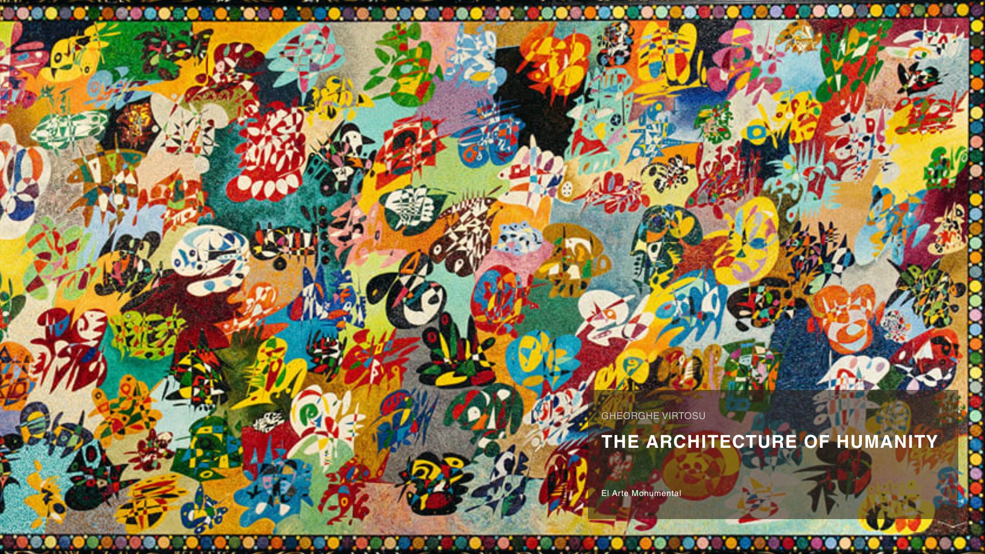 La arquitectura de la humanidad