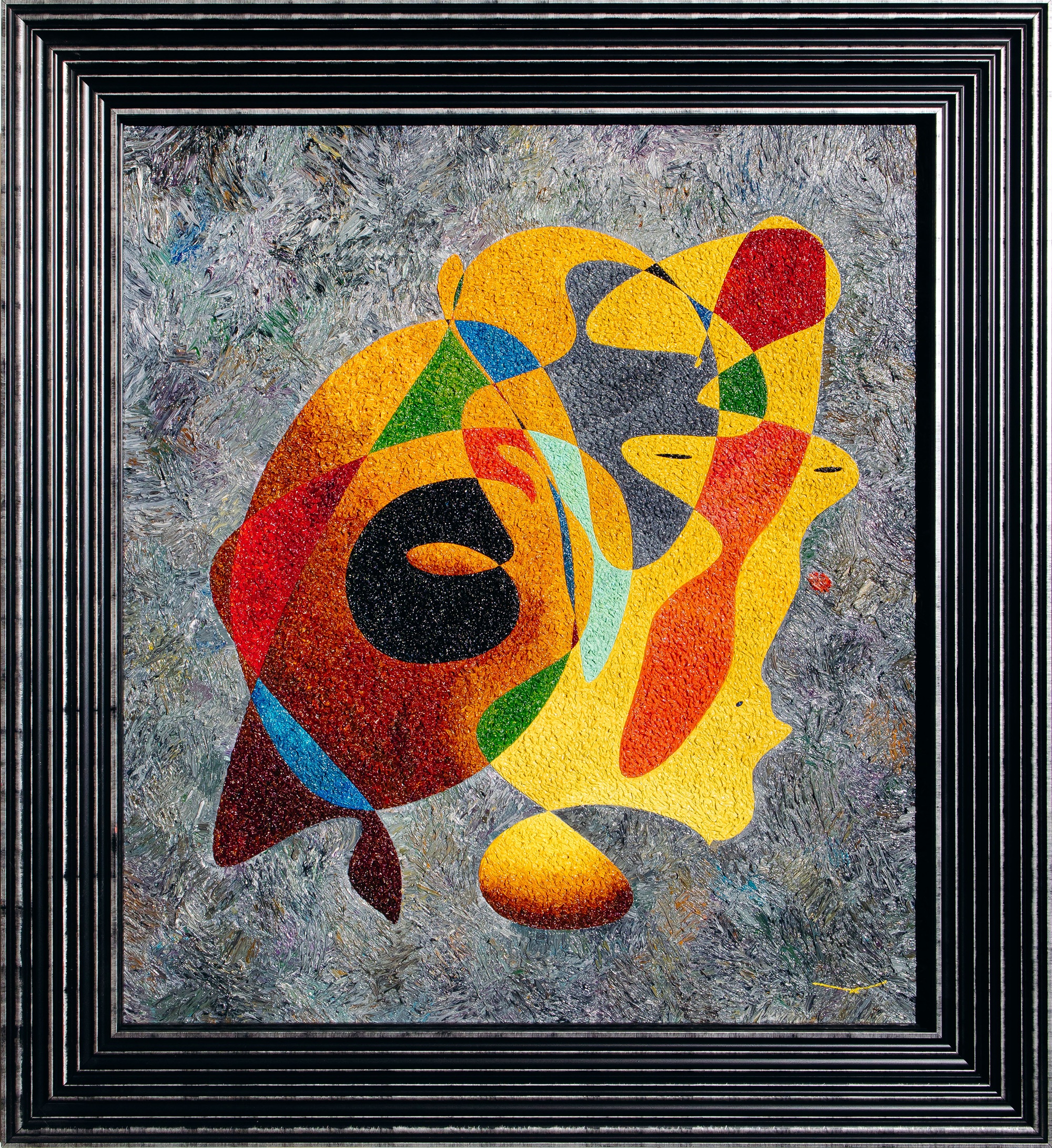 El Rey de la Revolución – monumental oil painting by Gheorghe Virtosu