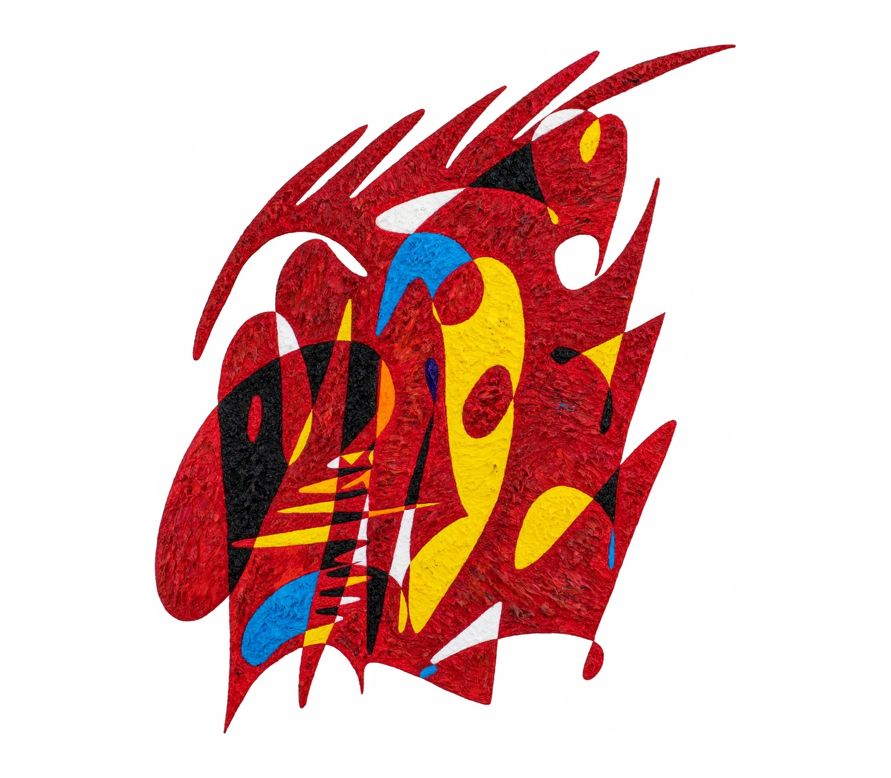 Obra sobre Esuatini (Suazilandia) de Gheorghe Virtosu, de la serie Art of the World