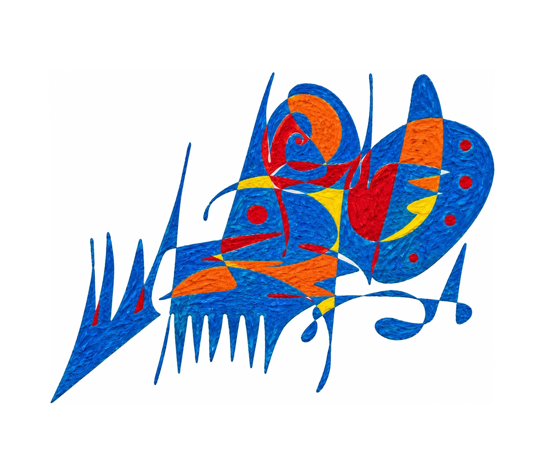 Obra sobre Polinesia Francesa de Gheorghe Virtosu, de la serie Art of the World