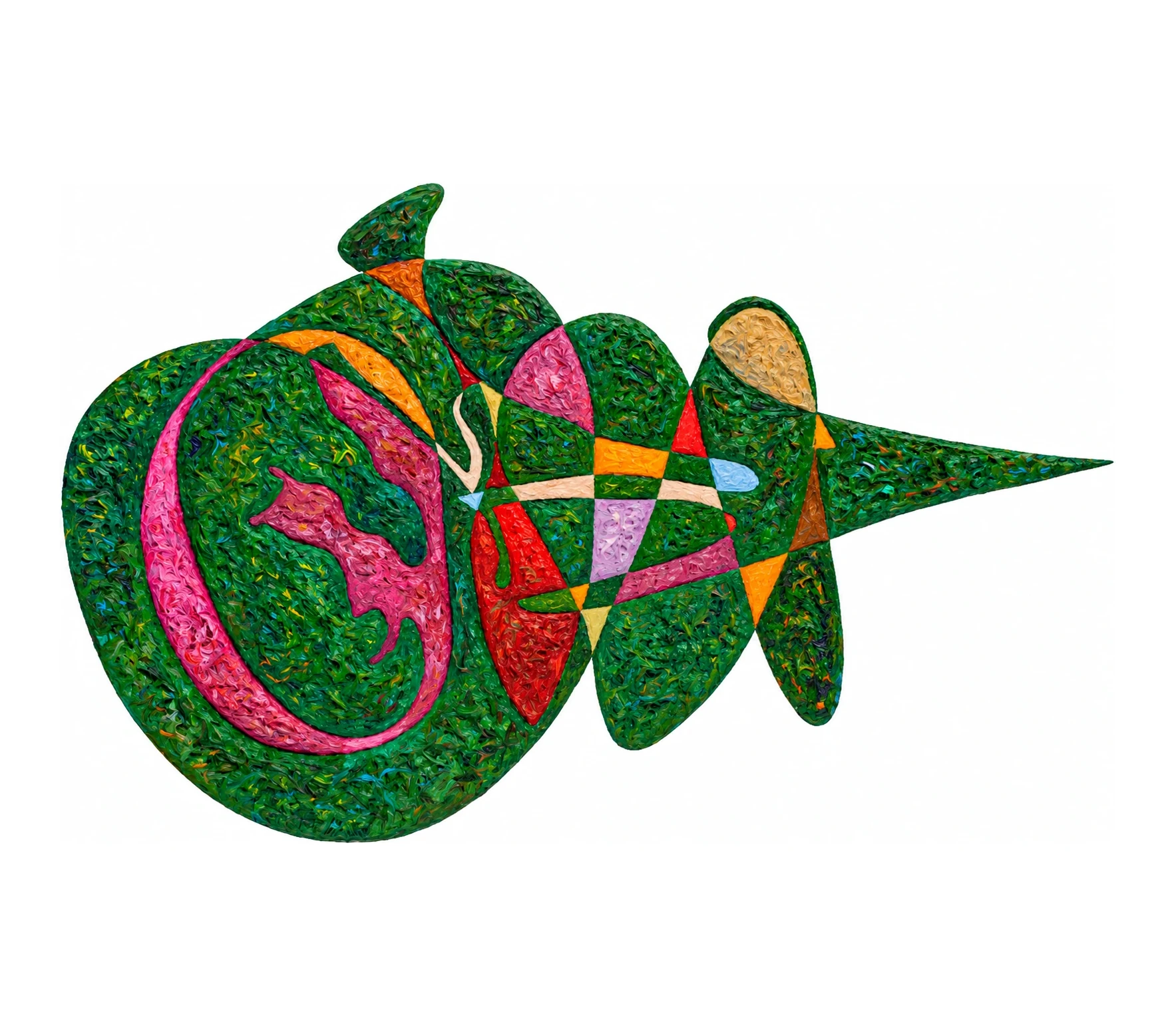 Obra sobre Turkmenistán de Gheorghe Virtosu, de la serie Art of the World