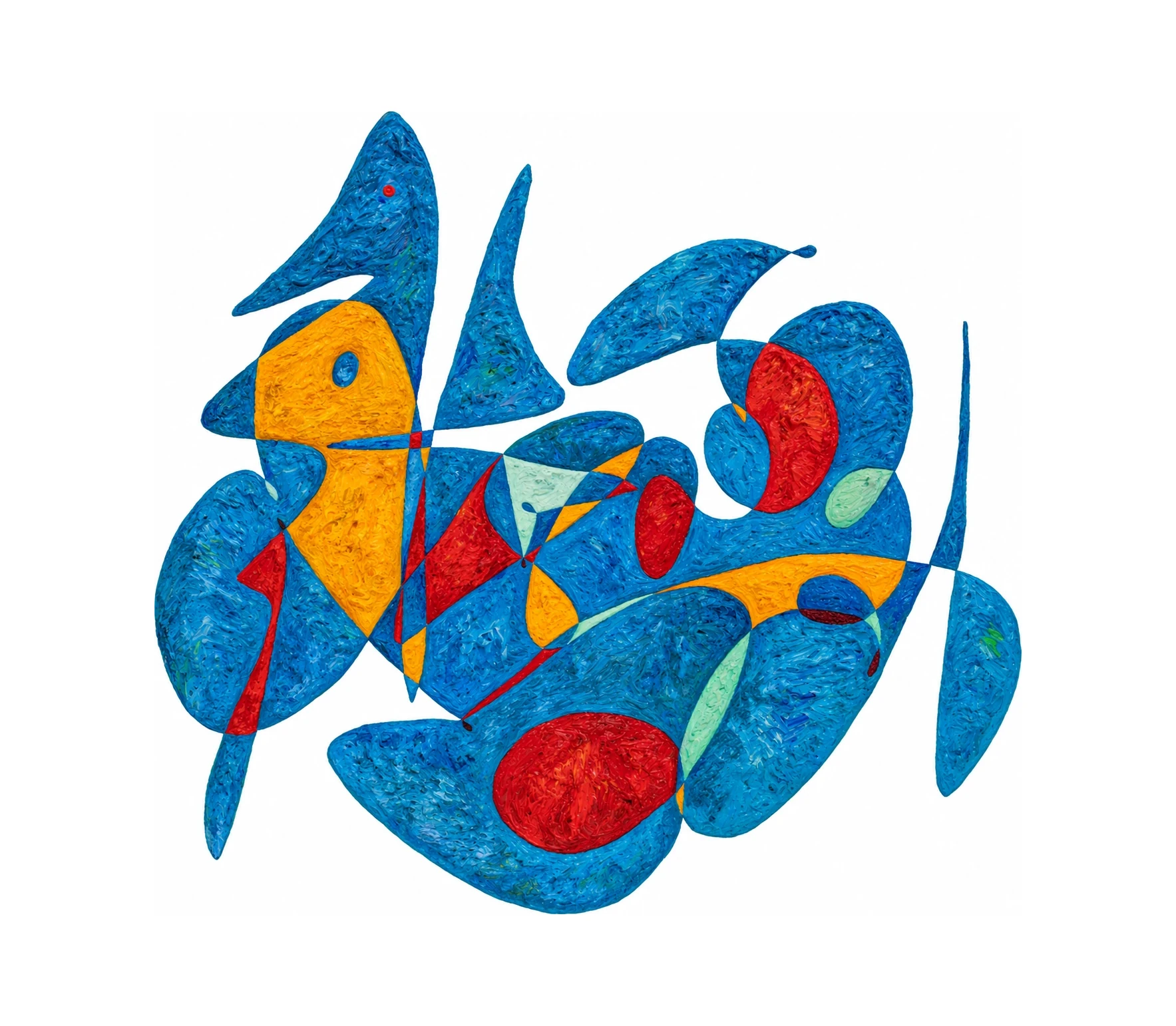 Obra sobre Eritrea de Gheorghe Virtosu, de la serie Art of the World