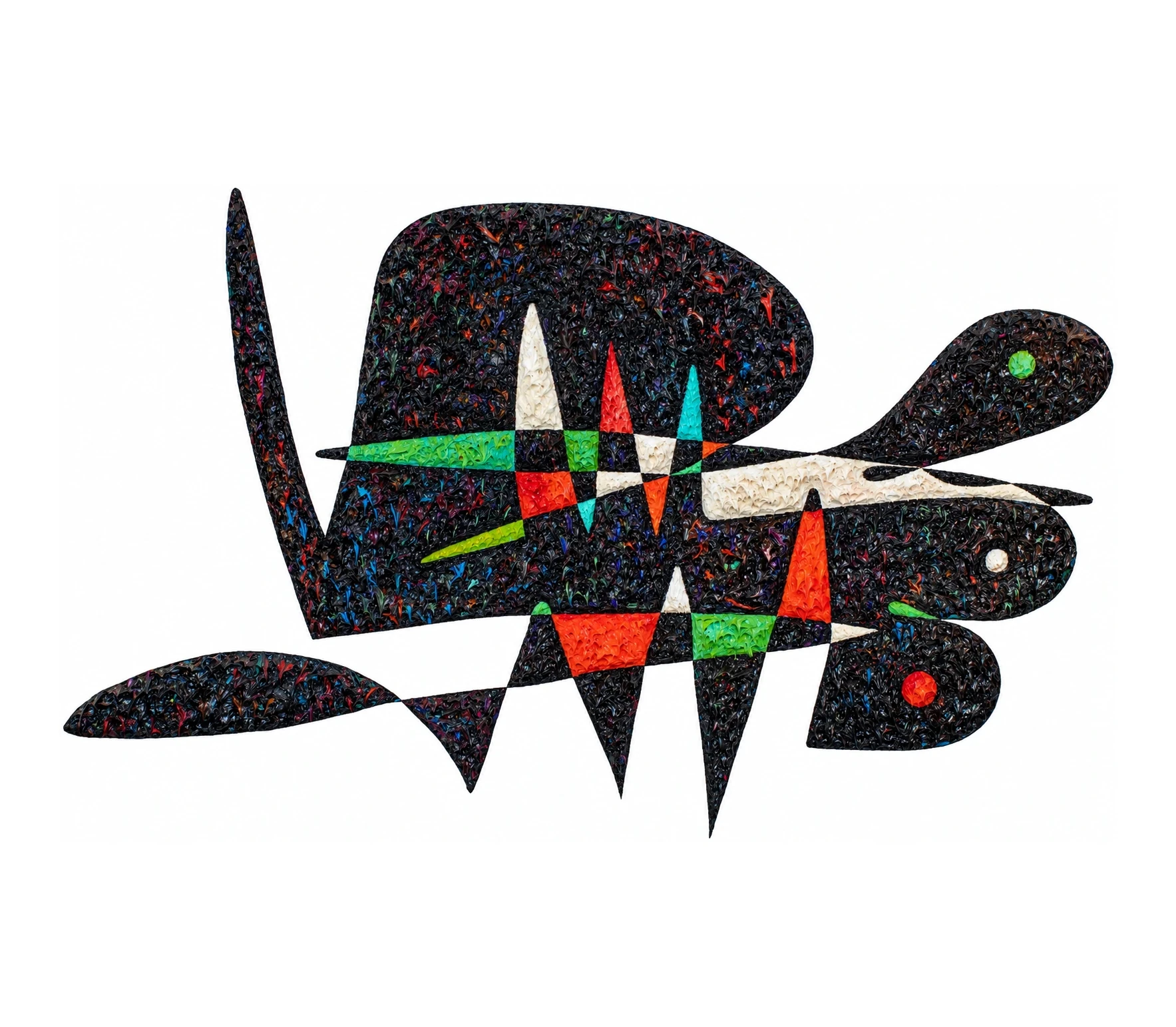 Obra sobre Sudán de Gheorghe Virtosu, de la serie Art of the World