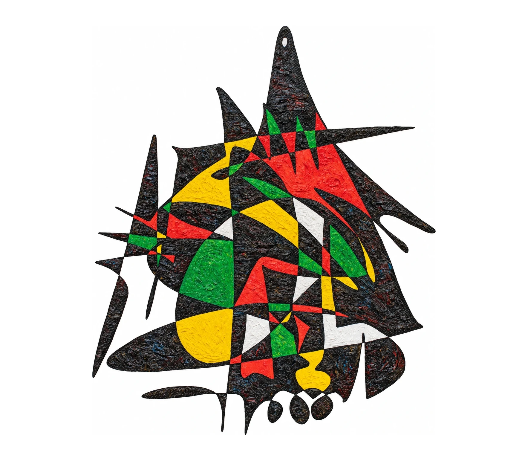 Obra sobre Mozambique de Gheorghe Virtosu, de la serie Art of the World
