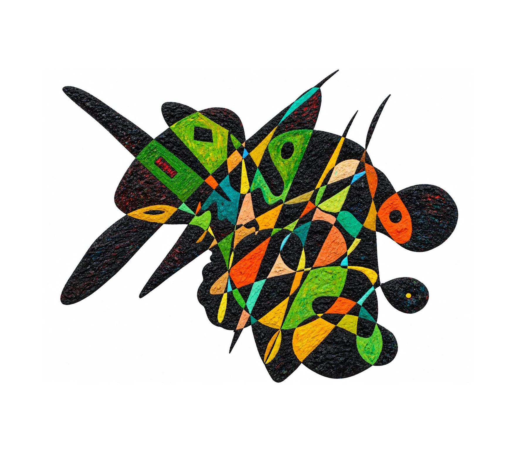 Obra sobre Jamaica de Gheorghe Virtosu, de la serie Art of the World