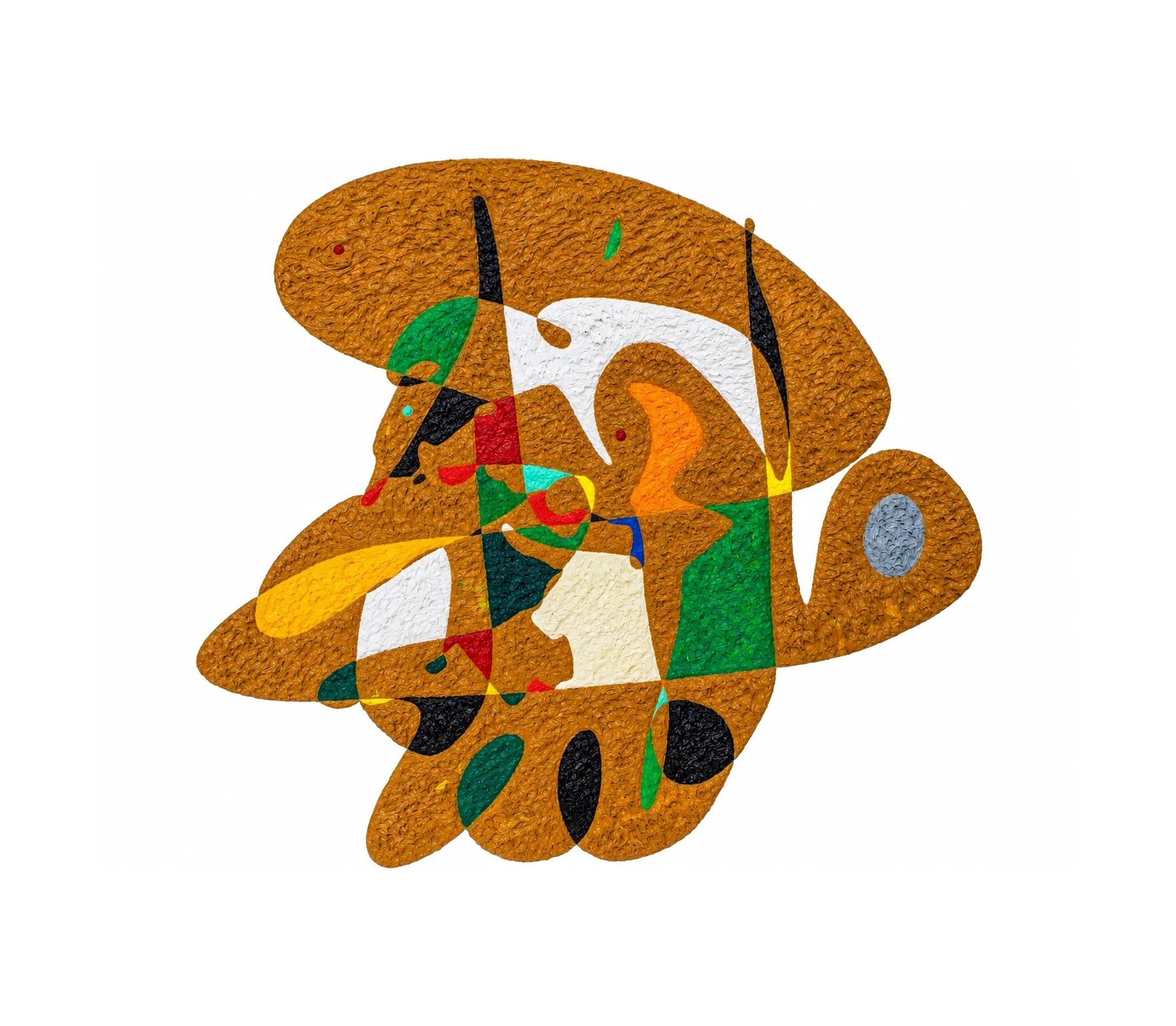 Obra sobre Dominica de Gheorghe Virtosu, de la serie Art of the World