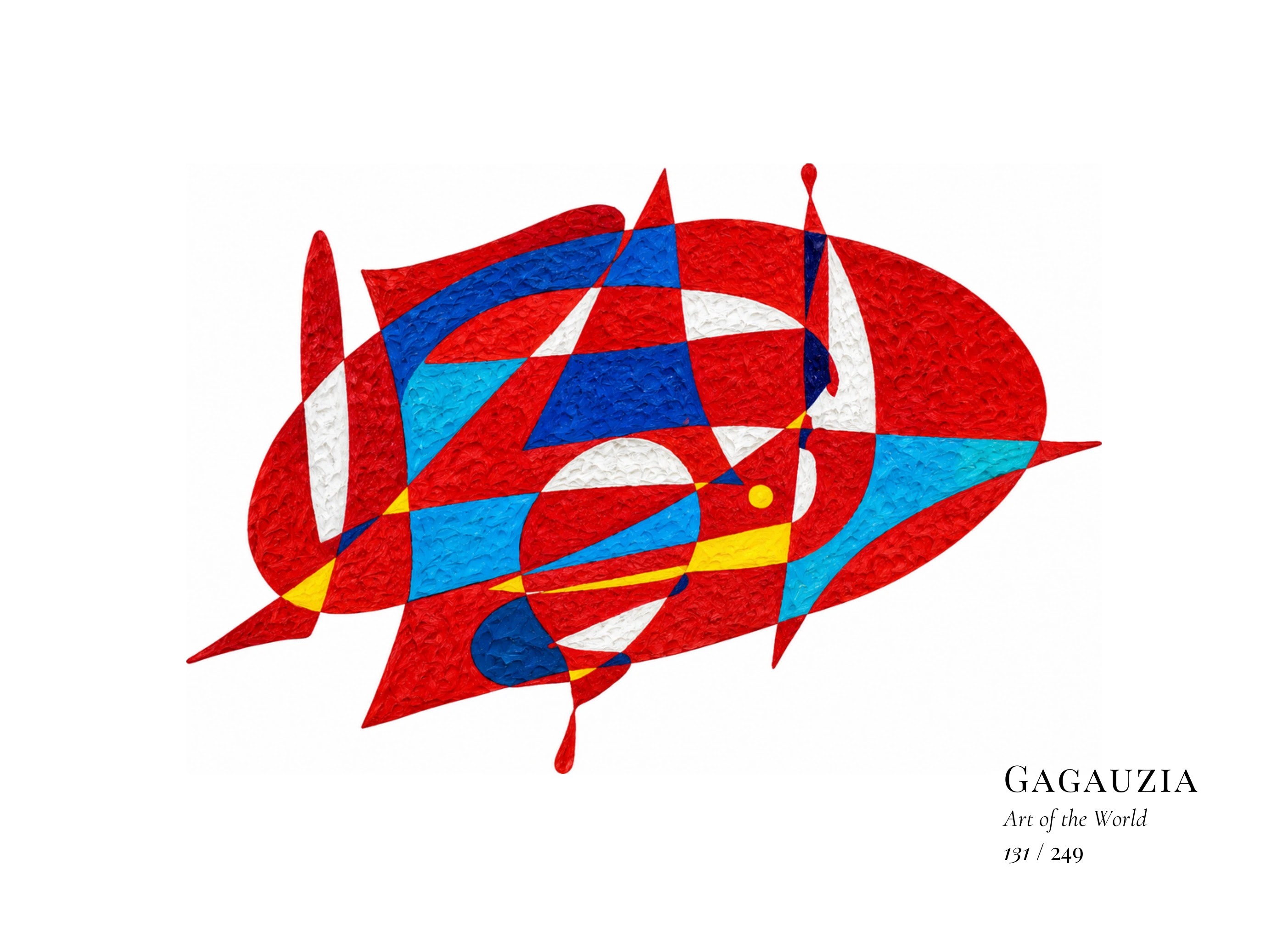 Obra sobre Gagauzia de Gheorghe Virtosu, de la serie Art of the World