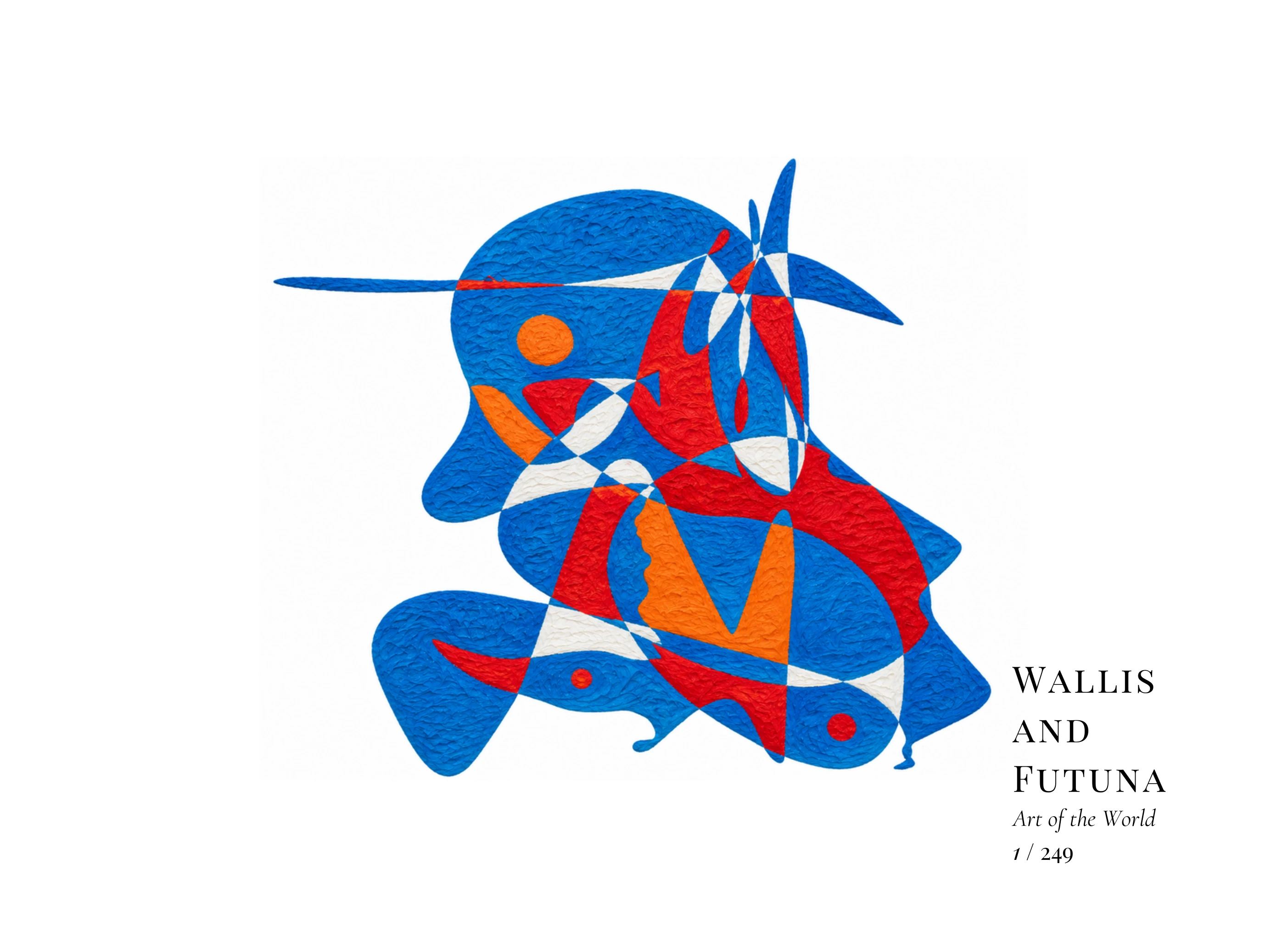 Obra sobre Wallis y Futuna de Gheorghe Virtosu, de la serie Art of the World