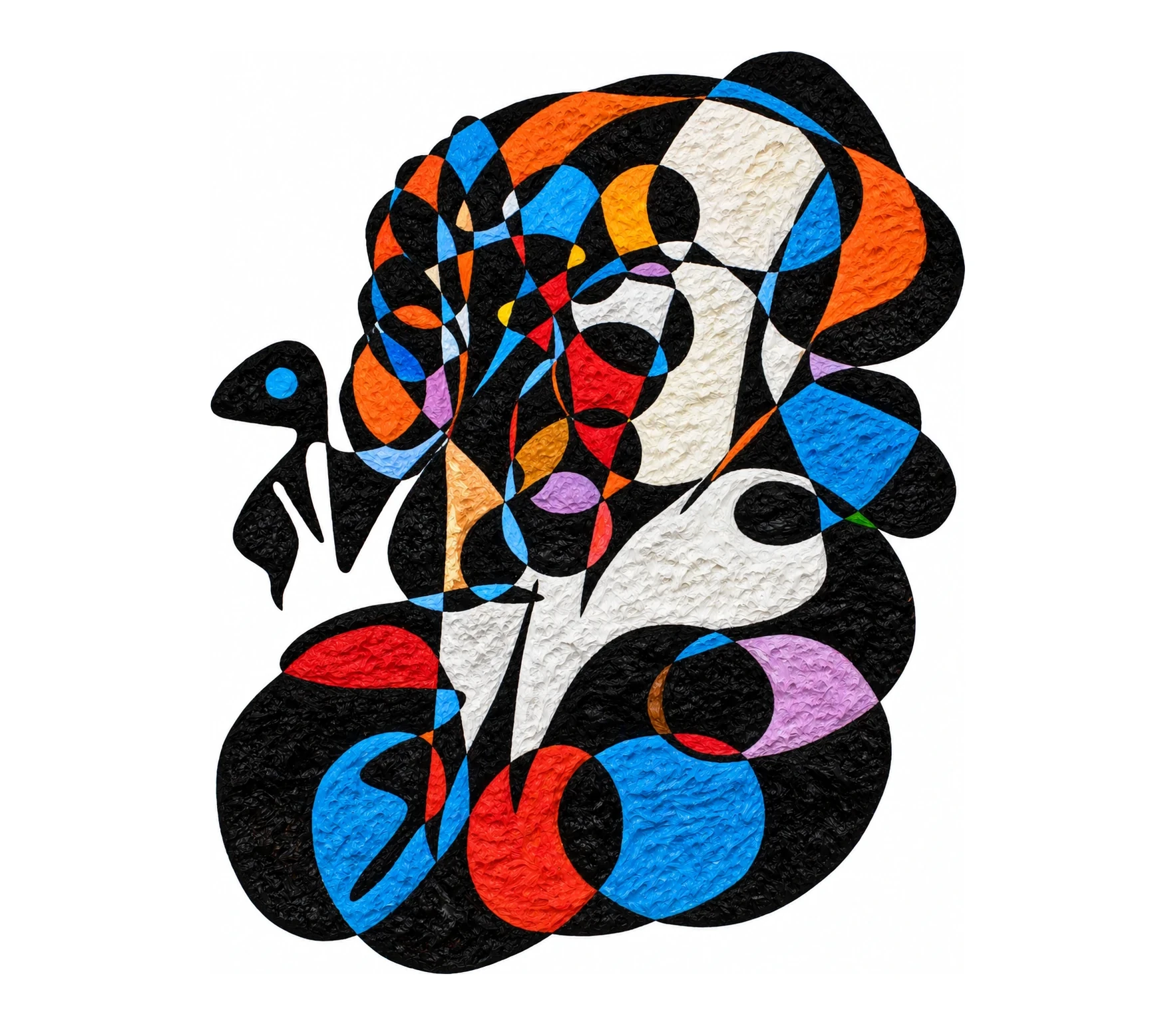 Obra sobre República Popular de Donetsk de Gheorghe Virtosu, de la serie Art of the World