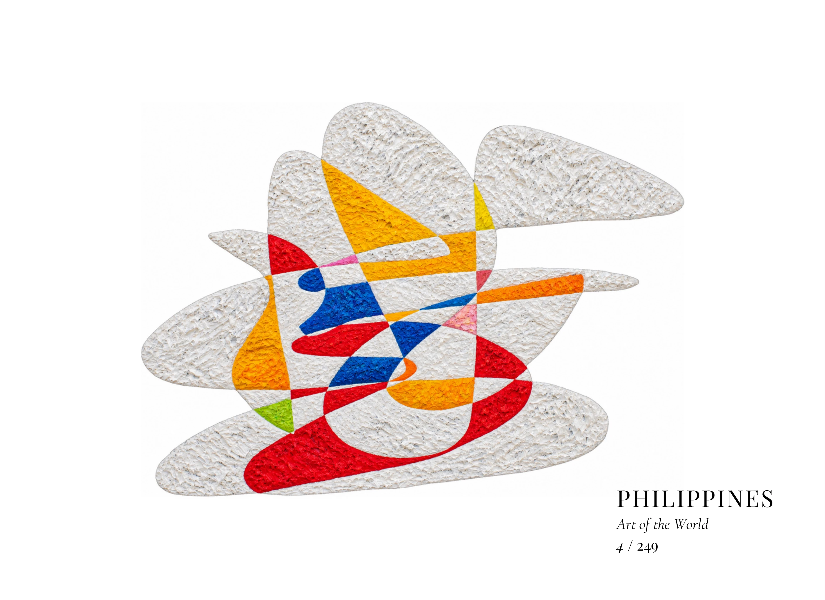 Obra sobre Filipinas de Gheorghe Virtosu, de la serie Art of the World