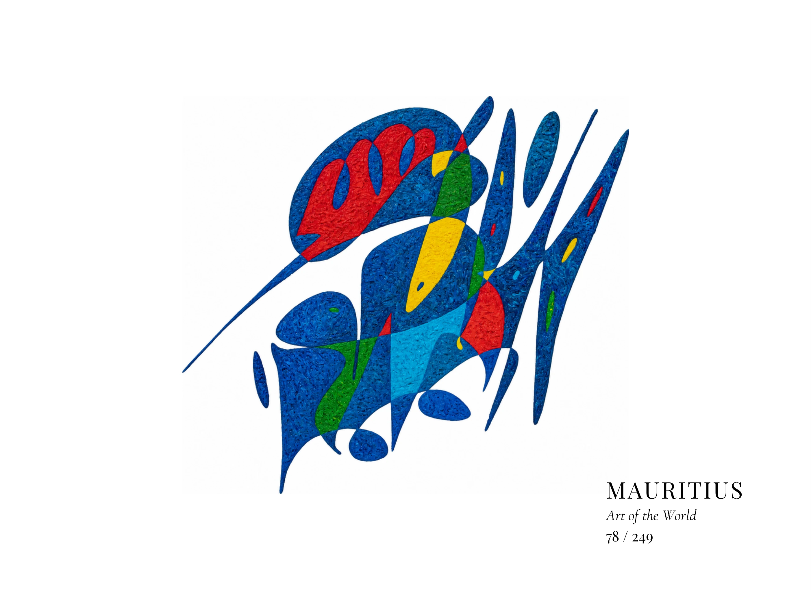 Obra sobre Mauricio de Gheorghe Virtosu, de la serie Art of the World